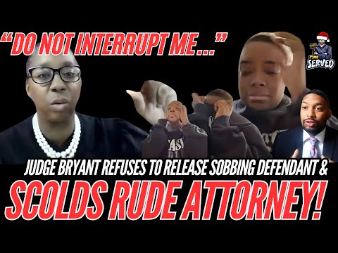 Judge Bryant Holds Firm, Demands Proof And Calls Out Rude Attorney | 4K