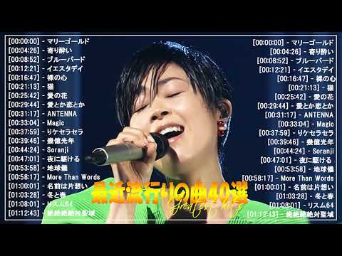 『2024最新版』 最近流行りの曲40選👑新曲 2024 JPOPメドレー (最新曲 2024)👑2024ヒット曲メドレー👑YOASOBI, Ado, スピッツ, 米津玄師, 優里