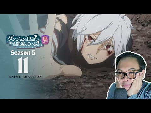 FREYA FAMILIA TERLALU OP - Danmachi Season 5 EPISODE 11 REACTION INDONESIA