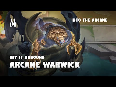 ARCANE WARWICK UNBOUND | FINISHER, BOOM, EMOTES | TFT SET 13