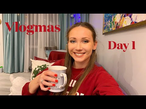 DECORATE WITH ME FOR CHRISTMAS - VLOGMAS DAY 1