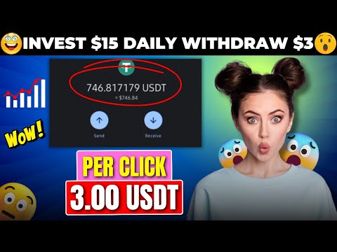 INVEST $15 DAILY WITHDRAW $3.00 (🔥PROOF) : (DO NOT MISS❌) USDT MINING WEBSITE 🚀 HIGH PROFIT WEBSITE🎁