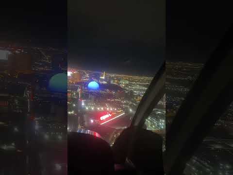 直升機🚁暢遊拉斯維加斯Las Vegas百萬夜景🌃｜飛行時間15分鐘 #拉斯維加斯 #lasvegas #直升機