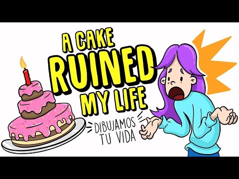 A cake ruined my life 🎂 Draw My Life | My Life Sucks