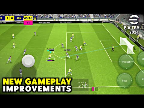 eFootball 2024 New Gameplay Improvements & Explanation