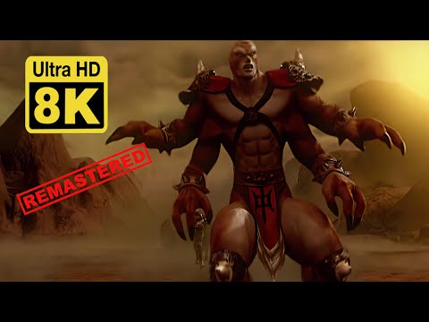 Mortal Kombat Armageddon Intro  8K (Remastered with Neural Network AI)