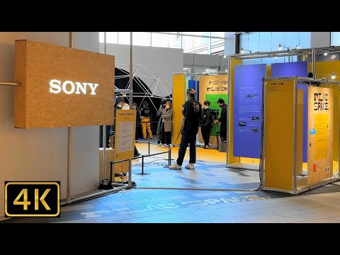 4K【SONY : PLAY SPACE.】「STAR SPHEREのシミュレーター」「SPACE GENERATIVE MUSIC」ほか 2022.10.29 @東京ミッドタウン六本木