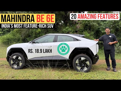 Mahindra BE 6E & XEV 9E Top 20 Features - Pet Friendly, Most Advance ADAS, Driver Cam