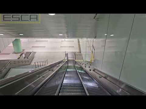 Taiwan Mie Station, Zhonghe-Sinlo Line escalator down