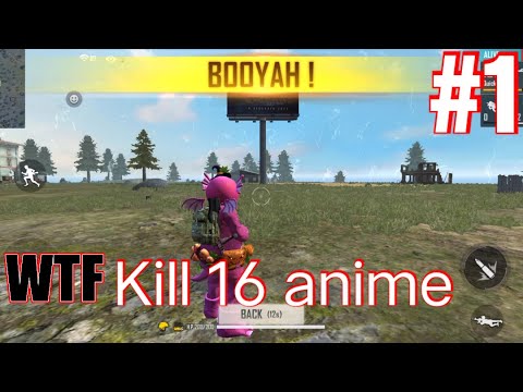 Free fire Booyah Match.  16 kill.  Tulsi Gaming