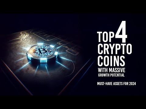 The 4 Best Crypto Coins To Buy Now With Massive Growth Potential.