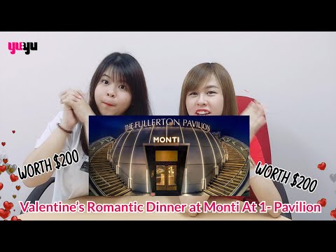 💘Happy Valentine's Day 💘Win Valentine's Romantic Dinner at Monti At 1-Pavilion | YuYu Collection