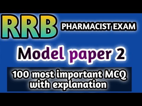 model paper 2#rrb pharmacist exam#mhsrb pharmacist exam