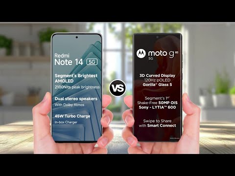 Redmi Note 14 5G Vs Moto G85 5G