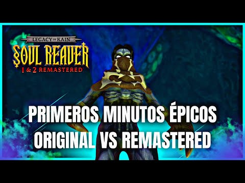 GAMEPLAY PRIMEROS MINUTOS SOUL REAVER REMASTERED No creerás la mejora de gráficos ACTUALIZADOS