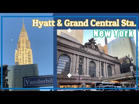 [New York trip] Hyatt Grand Central Hotel and Grand Central Station