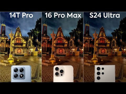 Xiaomi 14T Pro vs iPhone 16 Pro Max vs Samsung S24 Ultra Camera Test Comparison