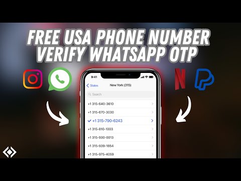 How To Get Free USA 🇺🇸 Number For WhatsApp verification 2023 | Free us whatsapp 2023