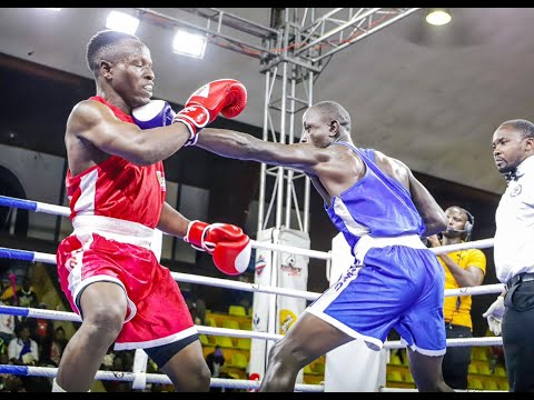 UBCL-WASSWA SSALI (UG) Defeat Eric Mahatale (Burundi) By RSC In 3rd Round.#StingUganda #ubf