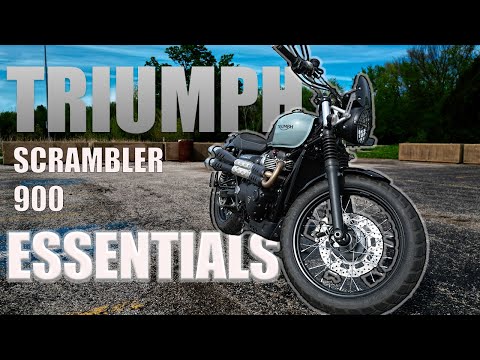 Safety and Comfort focused MOTORCYCLE ACCESSORIES for Triumph SCRAMBLER 900.