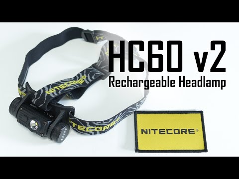 Nitecore HC60 v2 - Rechargeable Headlamp