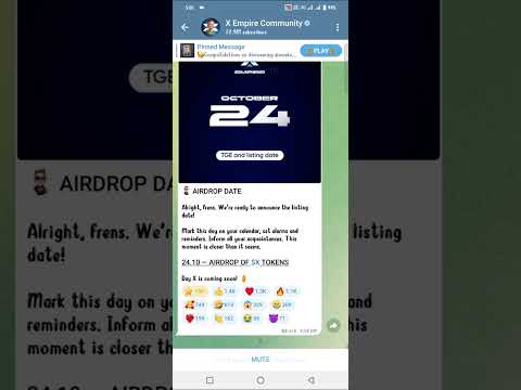 Xempire listing date announced✔️ || the listing is on October 24 👍|| Xempire update#xempireairdrop