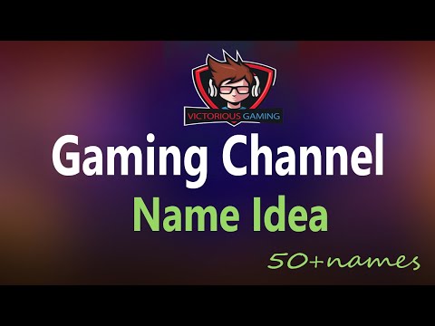 Gaming Youtube Channel Name. GAMING YOUTUBE CHANNEL NAME IDEA LIST. UNTAKEN GAMING CAHNNEL NAME.