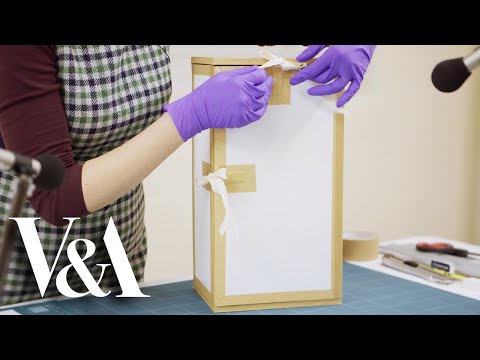 ASMR at the museum: How to pack a fragile (and toxic ⚠️) object