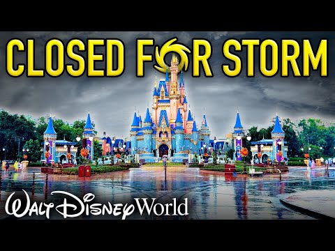 Walt Disney World CLOSING For Hurricane Milton