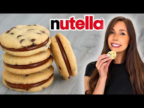 How To Make Easy 5-Ingredient Nutella Cookie Sandwiches