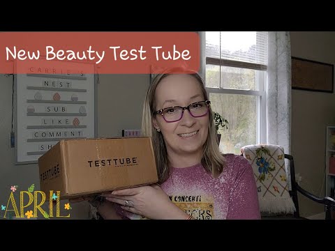 New Beauty Test Tube Unboxing for March/April #newbeautytesttube #newbeauty #unboxing