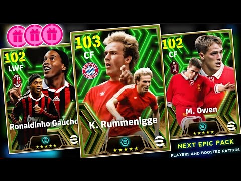 Upcoming Monday Confirm Pack Epic European Clubs Selection Attackers | eFootball 2024 Mobile