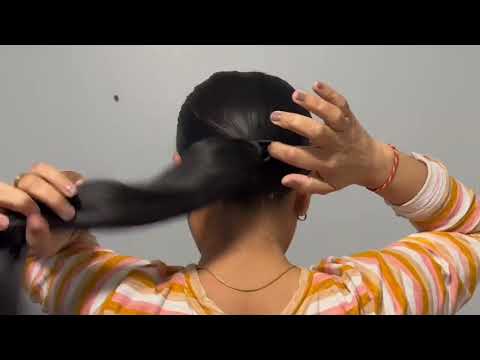 "Chic Elegance: The Self Low Bun Hairstyle" | Easy hairstyle tutorial #hair #hairstyle #hairstyles