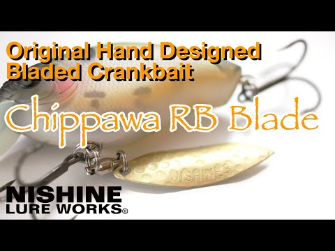 [Bladed Crankbait] Chippawa RB Blade Model - Equipped with original hand designed blade Crankbait.