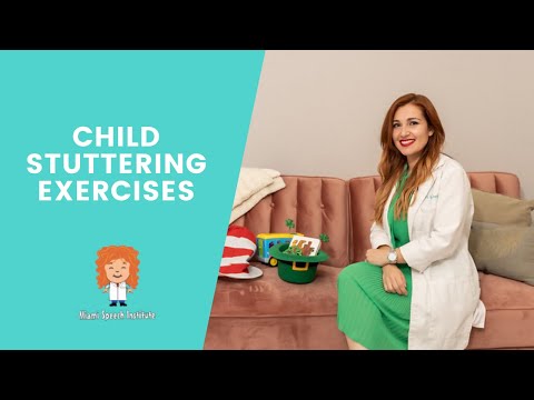 Child Exercises for Stuttering