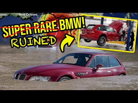 I bought a hurricane flood salvage BMW Z3 M Coupe S54, and it's TOTALLY TRASHED!