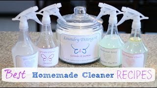 How to make the Best Homemade Cleaners!