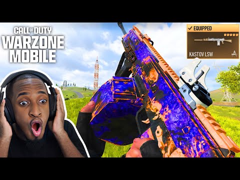 BEST KASTOV LSW Loadout in Warzone Mobile Season 6!