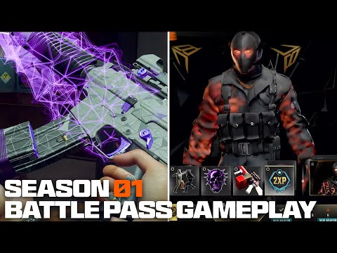 ALL Black Ops 6 Season 1 Battle Pass Rewards EARLY GAMEPLAY! (Mastercrafts, Operators, & MORE)