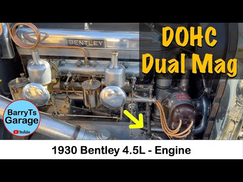 HOW it works: 1930 Bentley 4 5L Engine Linkages - #barryt