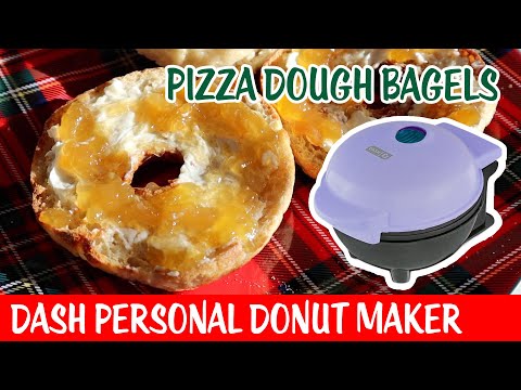 Pizza Dough Bagels - Dash Personal Donut Maker - Day 20 Bonne Maman Advent Calendar 2024