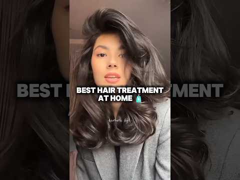 Best hair treatment at home 🧼💇🏻‍♀️#hairtreatment #hair #ytshorts #hairkeratintreatment