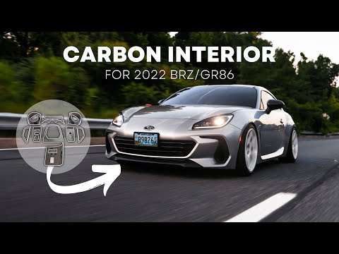 Carbon Fiber Interior Upgrade for the 2022 BRZ/GR86! + ROLLERS at the end!