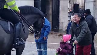 The most heartwarming 💖 moments from horse guards #thekingsguard