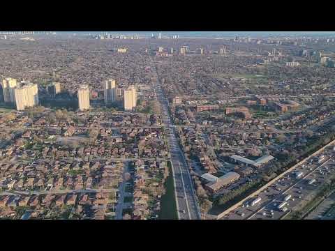 Landing in Toronto