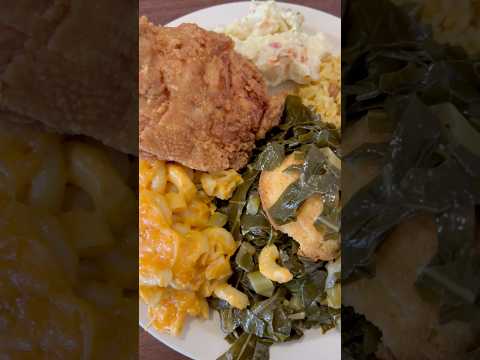 Soul Food Meal | Southern Cooking Collard Greens