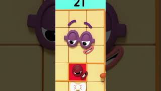 Meet Number Twenty-One | Learn to count | Numberblocks #shorts