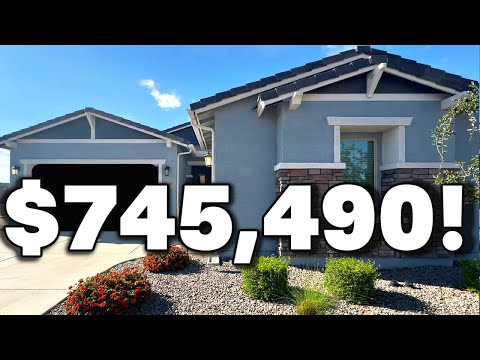 INSIDE 2 NEW Homes in Gilbert, AZ. DOUBLE KITCHENS!