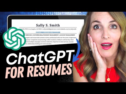 How To Write A MIND-BLOWING Resume With ChatGPT - FULL TUTORIAL With TEMPLATE