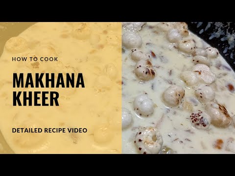 Navratri special makhane ki kheer fox nut kheer#kheerrecipe #foxnut kheer # makhana kheer